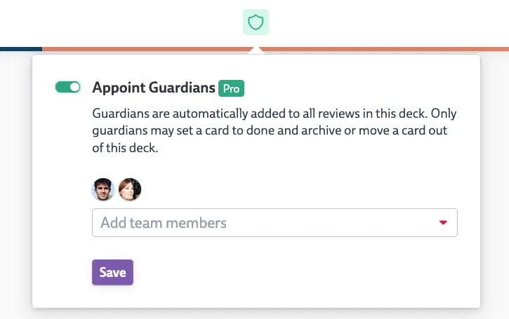 Guardian Selection